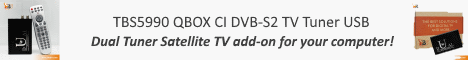 TBS 5990 Dual Satellite Tuner for Windows Computer/DVB Dream